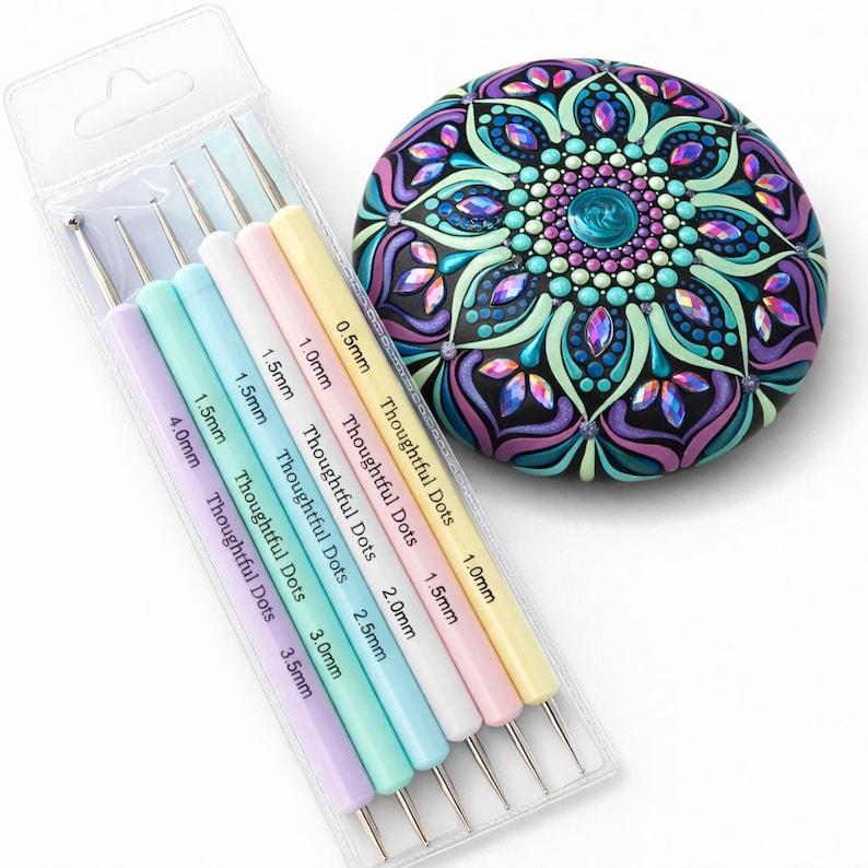 Mandala Dotting Tool With Sizes | Nail Stylus | Thoughtful Dots image 1