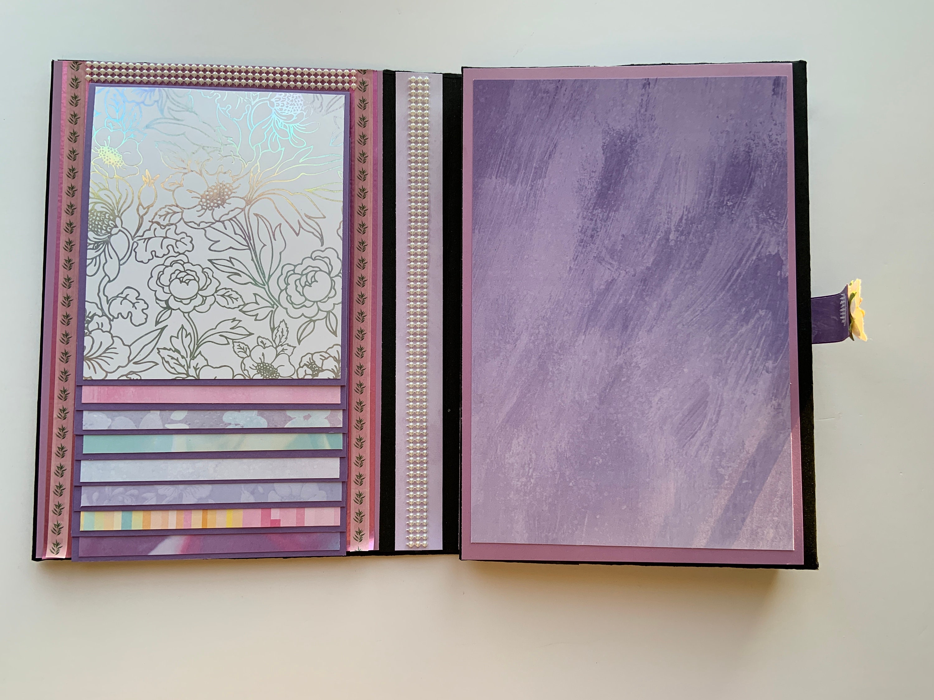 Waterfall Album Mini Scrapbook Handmade Scrapbook Best Etsy