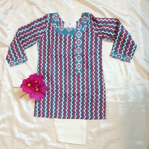 Zig zag Boys Kurta