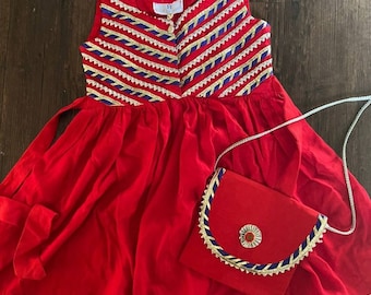 Red Camilla Dress