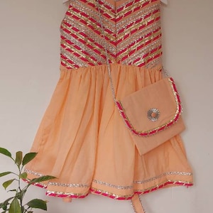 Peach Camilla Dress