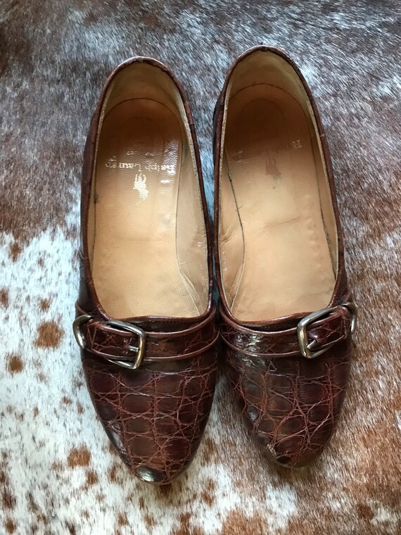 Ralph lauren cheap alligator shoes