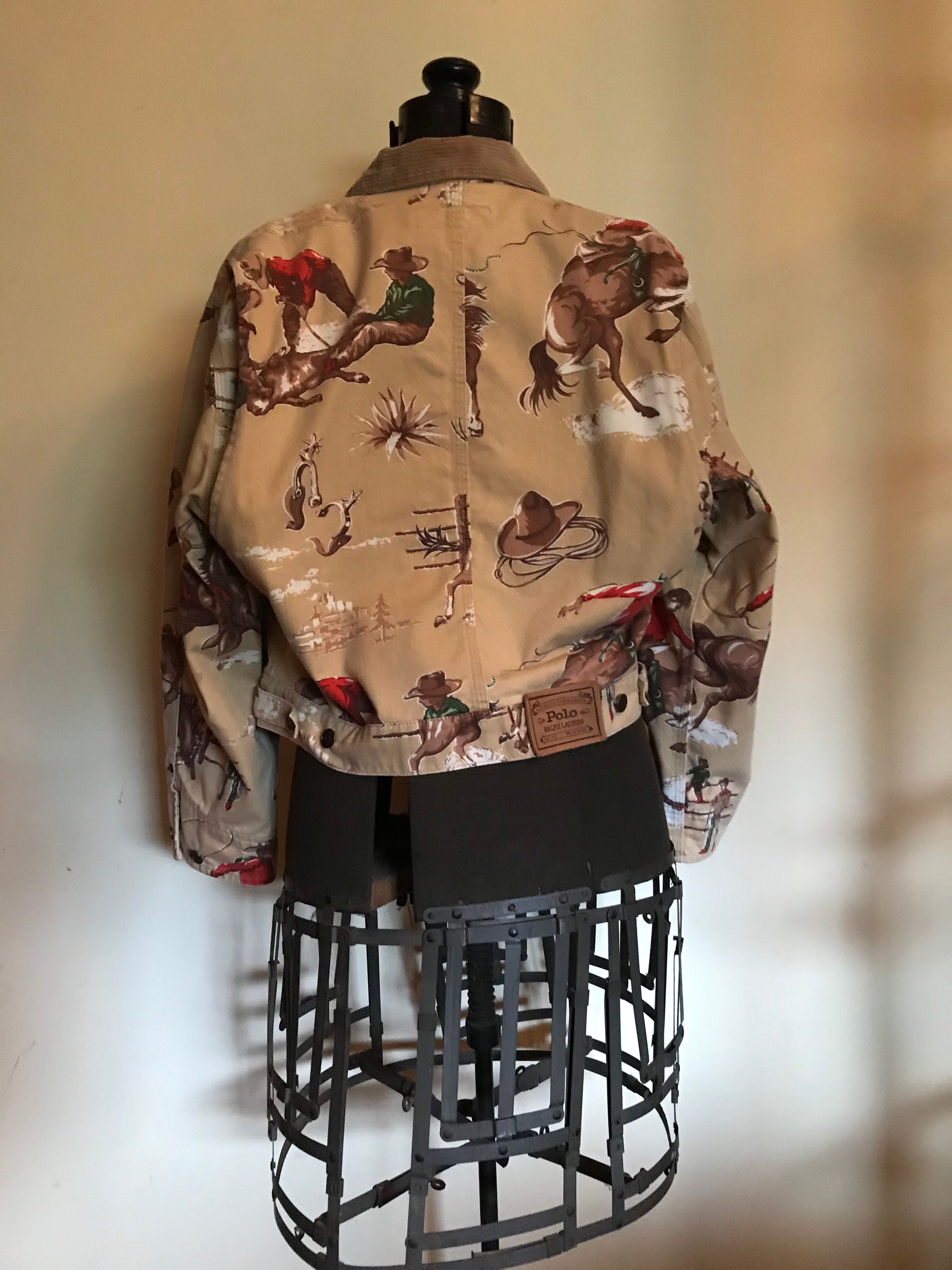 Vintage Ralph Lauren Western Jacket Rodeo Cowboy Americana