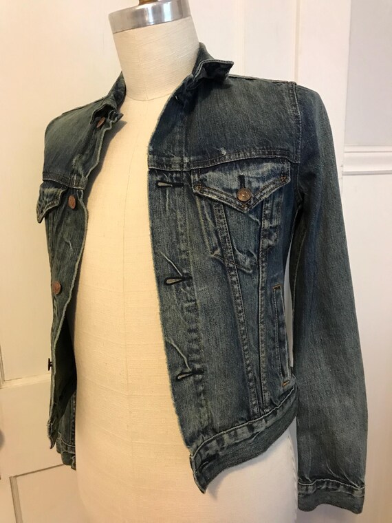 Vintage Ralph Lauren Shirt Patchwork Jacket Patch… - image 4