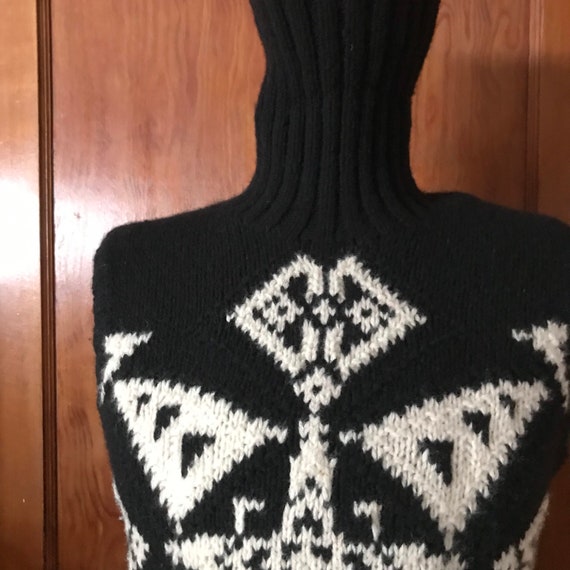 Vintage Ralph Lauren Hand knit Sweater Wool Cashm… - image 5