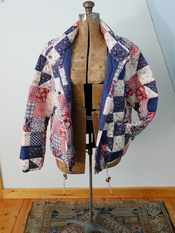 Vintage Ralph Lauren Patchwork Down 