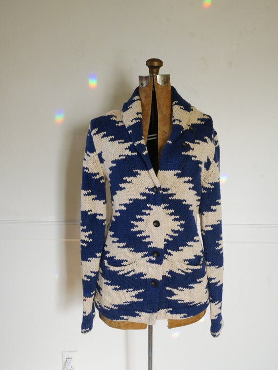 Ralph Lauren Sweater Cardigan Shawl Sweater Coat S