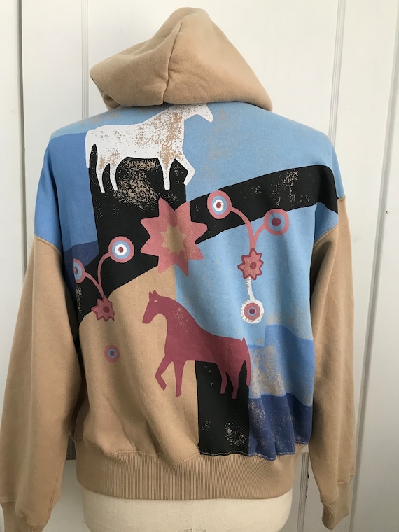 Ralph Lauren Sweatshirt Horse Equestrian Artist s… - image 3