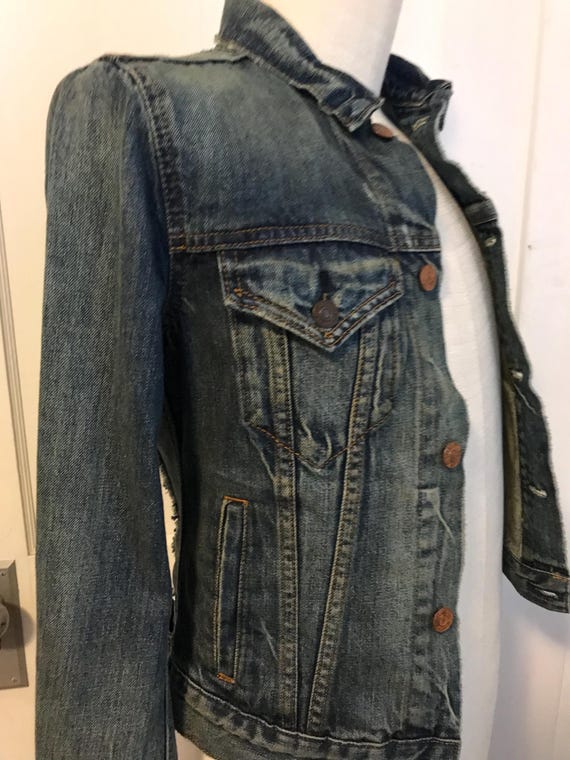 Vintage Ralph Lauren Shirt Patchwork Jacket Patch… - image 7