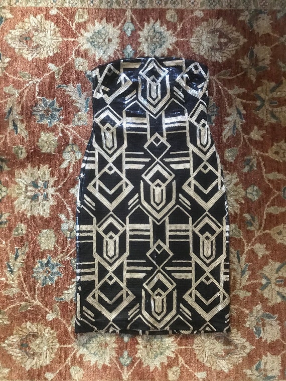 princess polly baby blue dress Vintage Ralph Lauren Dress Sequin Little Black Dress Beacon Dress Tribal  Native American