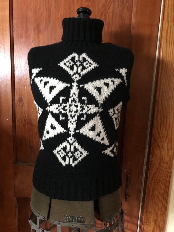 Vintage Ralph Lauren Hand knit Sweater Wool Cashm… - image 6