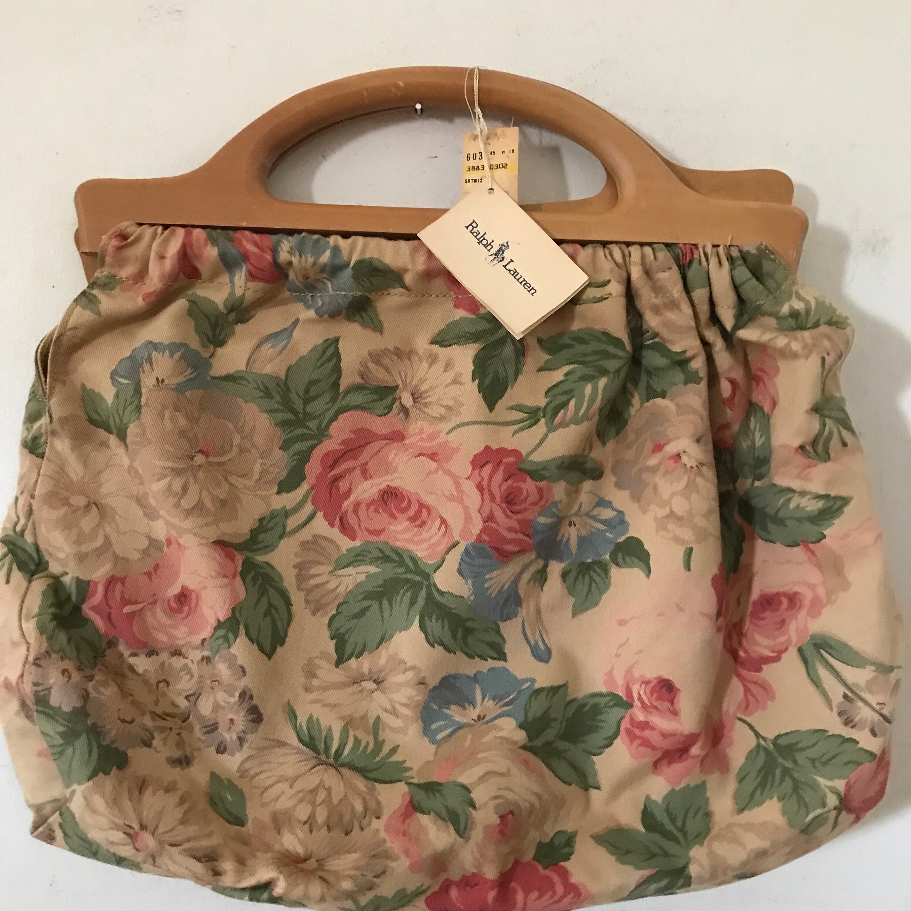 バッグ Vintage Ralph Lauren floral Boston bag il_fullxfull.6166357068_e38w.jpg