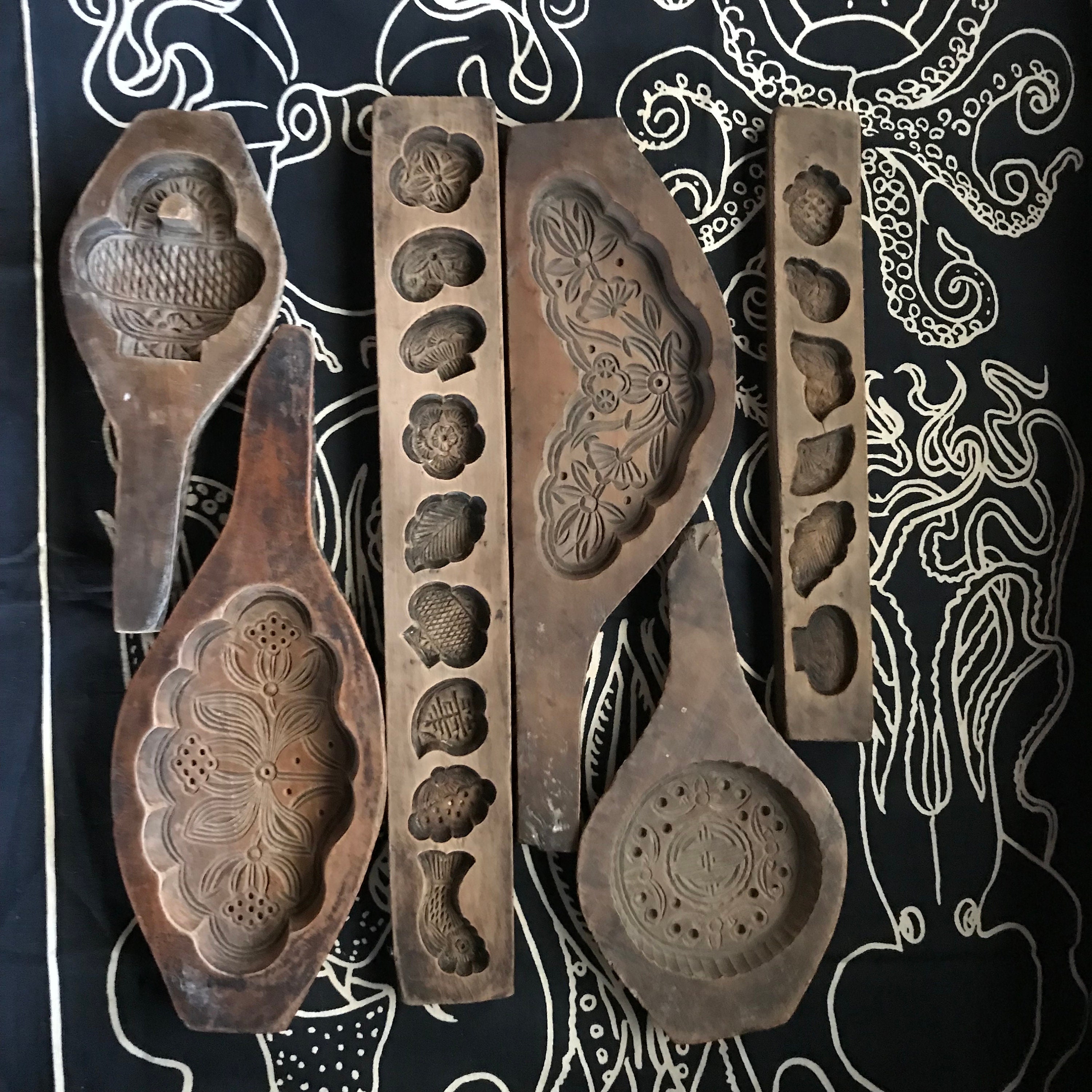 Antique Chinese Rice Cake Mold - Etsy