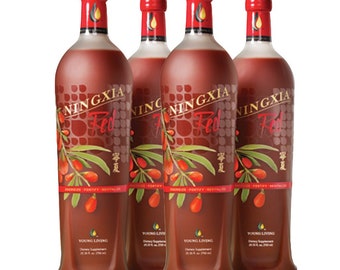 NingXia Red Young Living Essential Oils (4 Bottles x 750ml) NEW FREE Ship