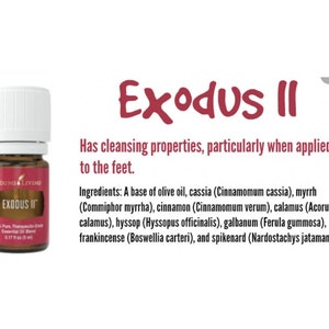Exodus II 5ml Young Living Essential Oil (New & 100% Authentic)
