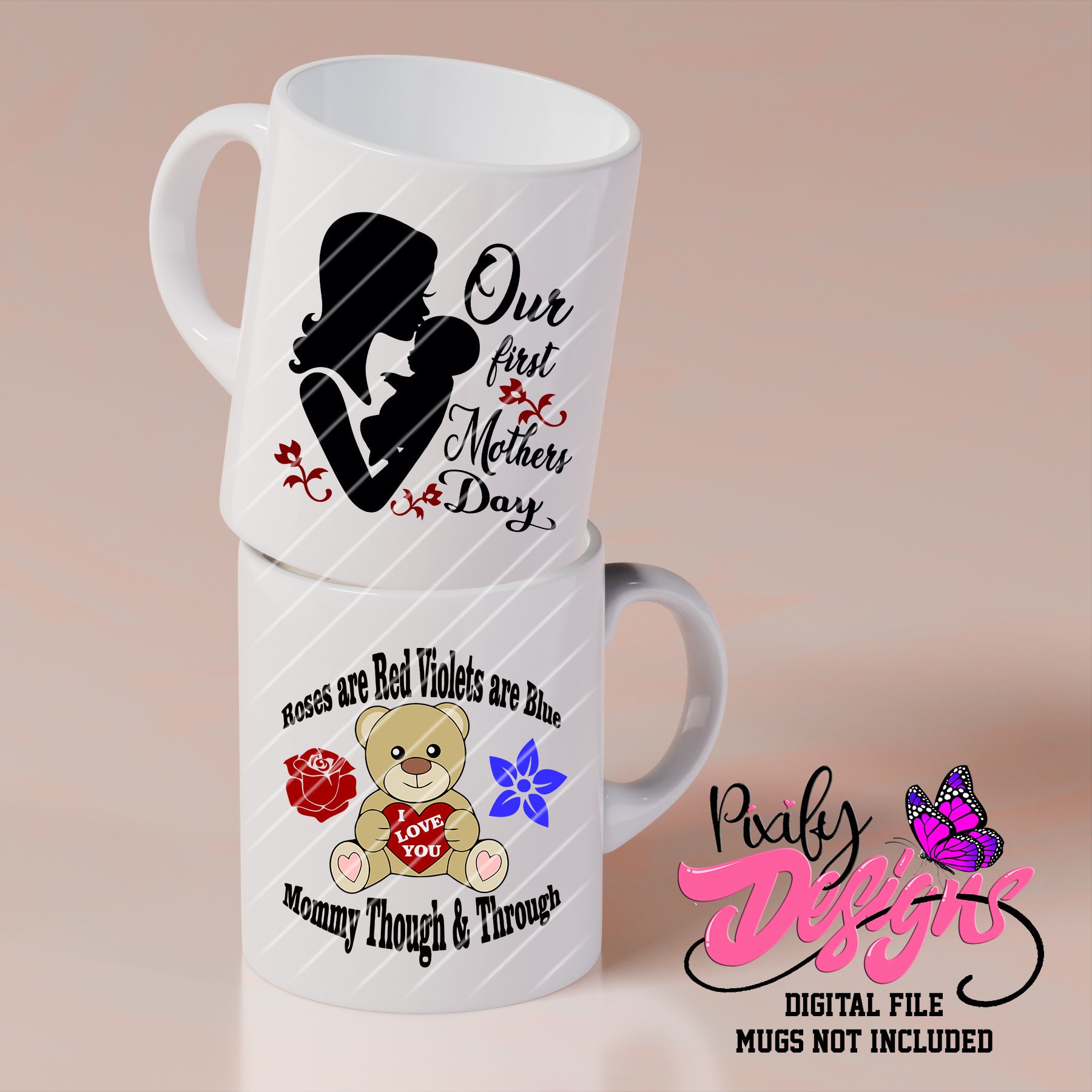 Download Our first Mothers Day SVG 1st mothers day SVG Mother's | Etsy