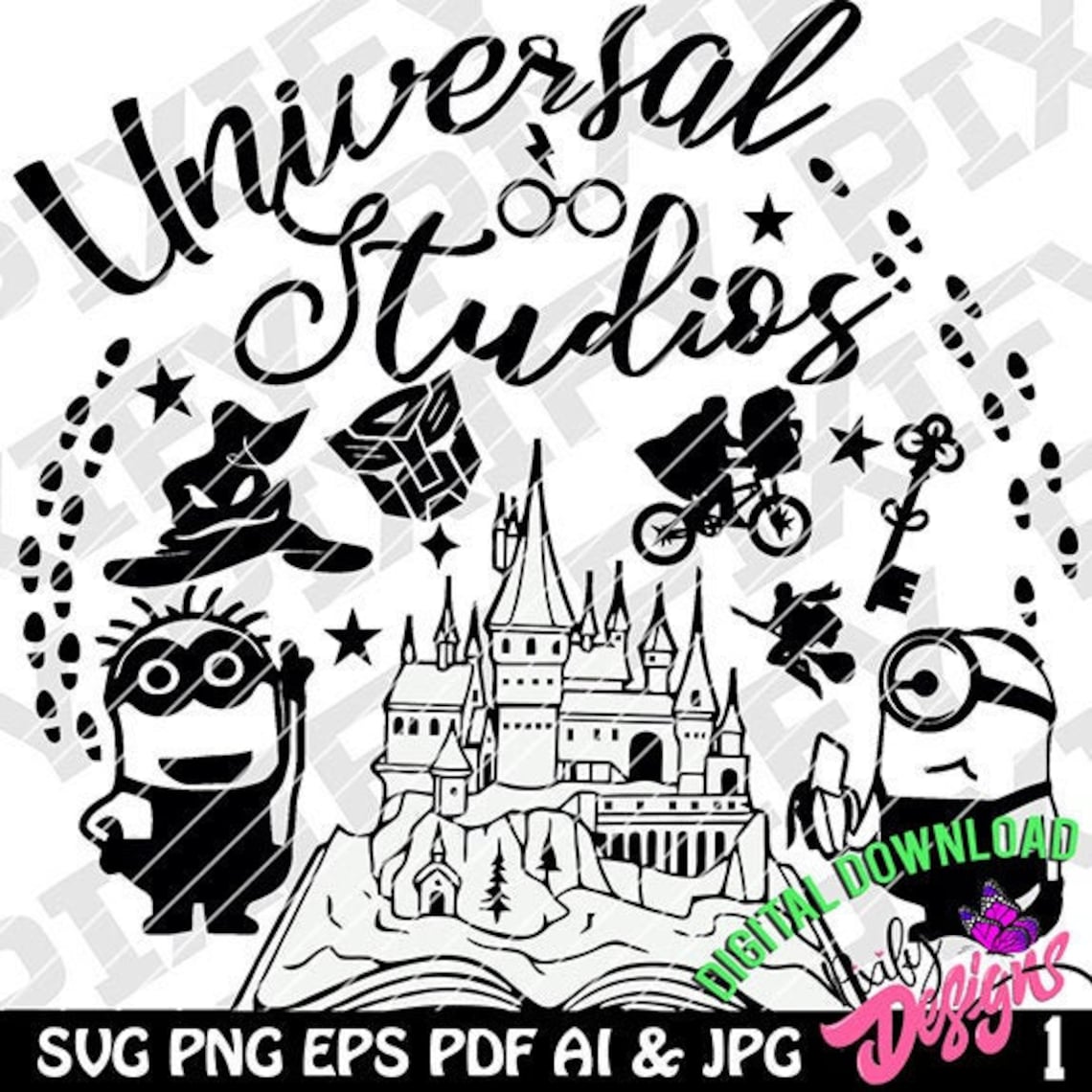 Universal Studios Family Shirt SVG Family Vacation Svg Etsy