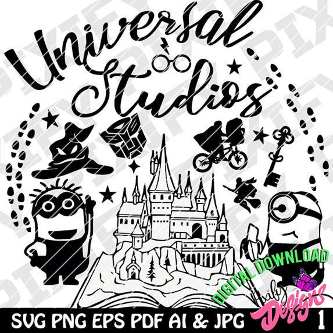 Universal Studios Family Shirt SVG Family Vacation Svg Etsy