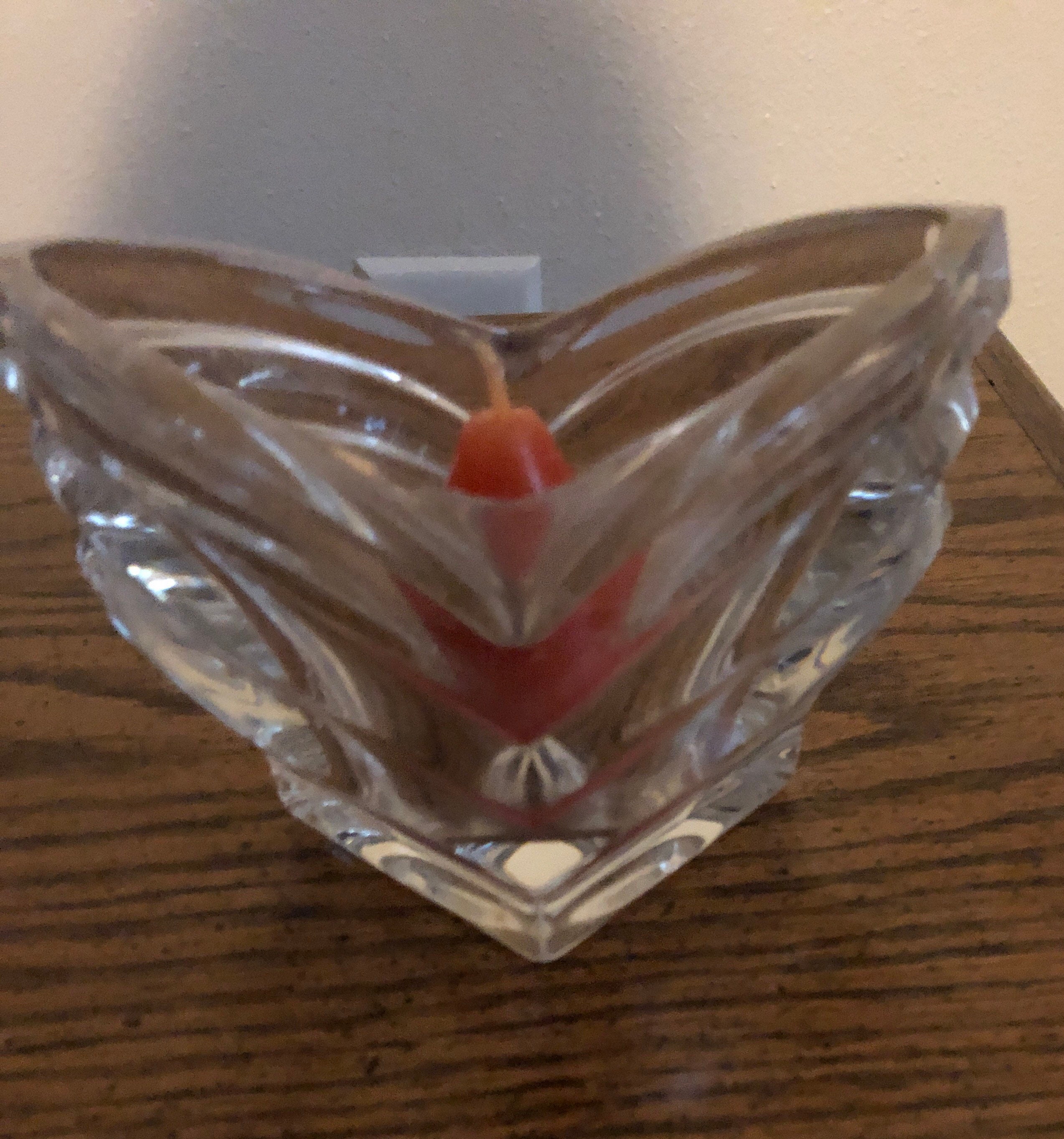 Lenox V on V Lead Crystal Votive Candle Holder Very versatile Etsy