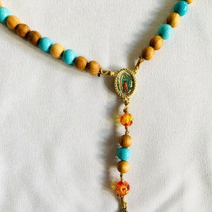 Rosary necklace sales without cross