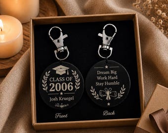 Recuerdo personalizado grabado, llavero con coordenadas personalizadas, regalo de boda, aniversario, conmemorativo, graduación, recuerdo para parejas,
