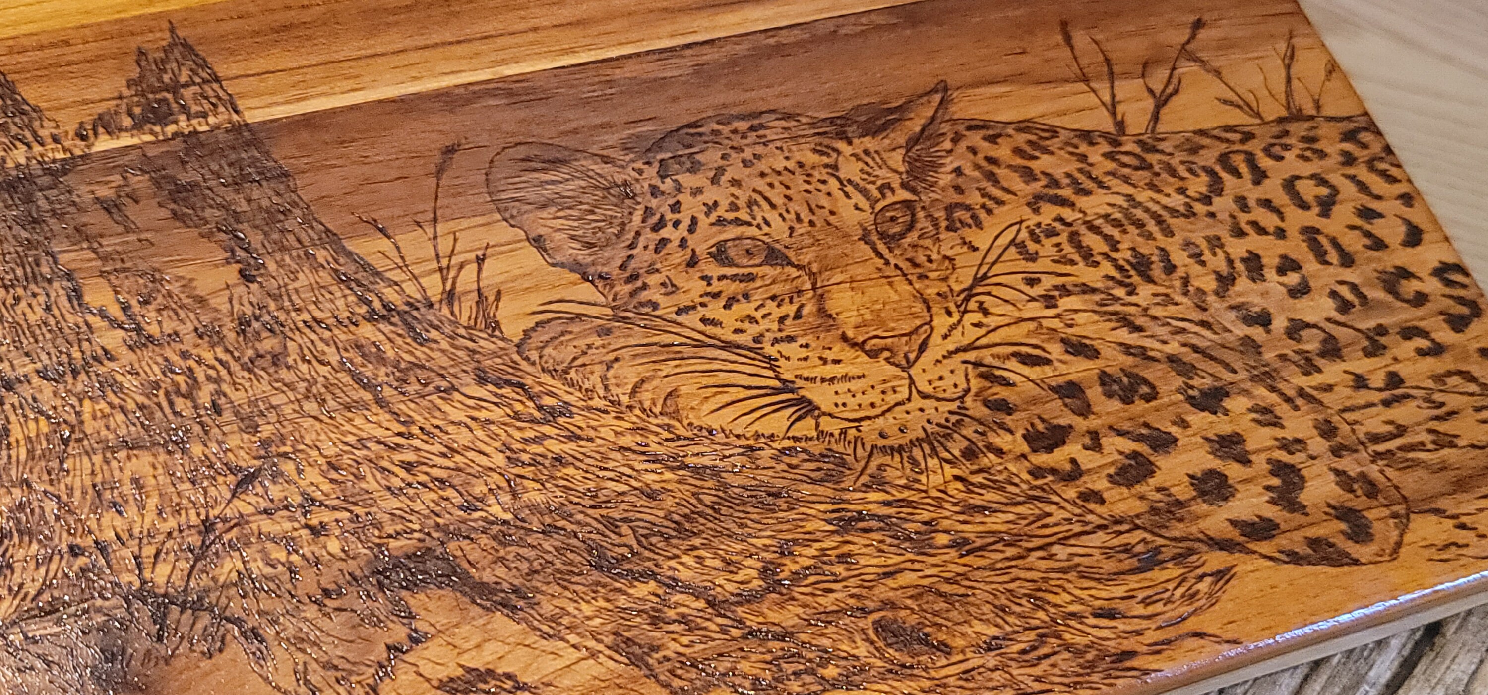 Leopard, Lifetime Art Warranty, Master Chef Cutting Board, Animal Print ...