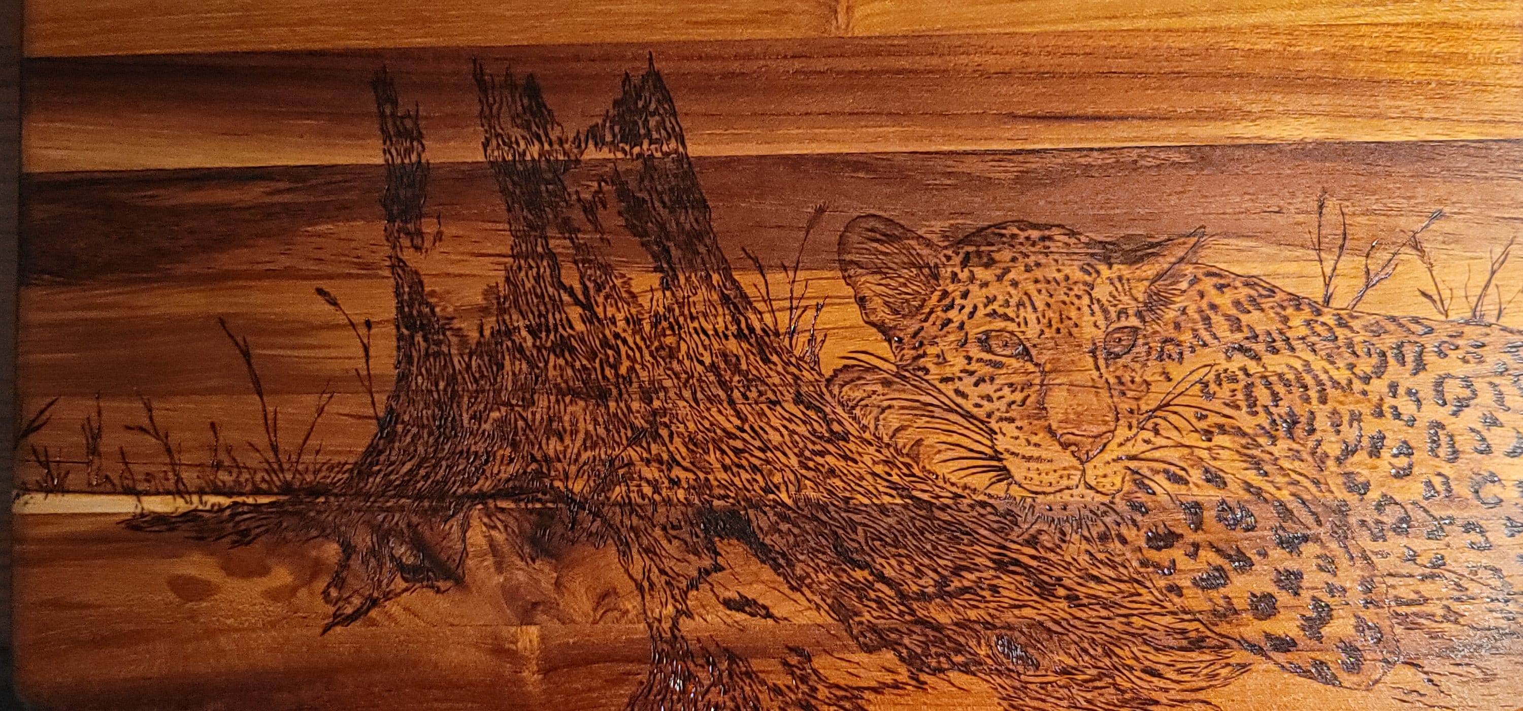 Leopard, Lifetime Art Warranty, Master Chef Cutting Board, Animal Print ...
