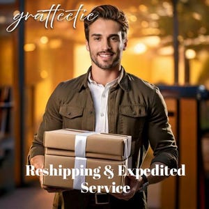 Expedited Shipping & Reshipping Service - Graffeetie Custom Design