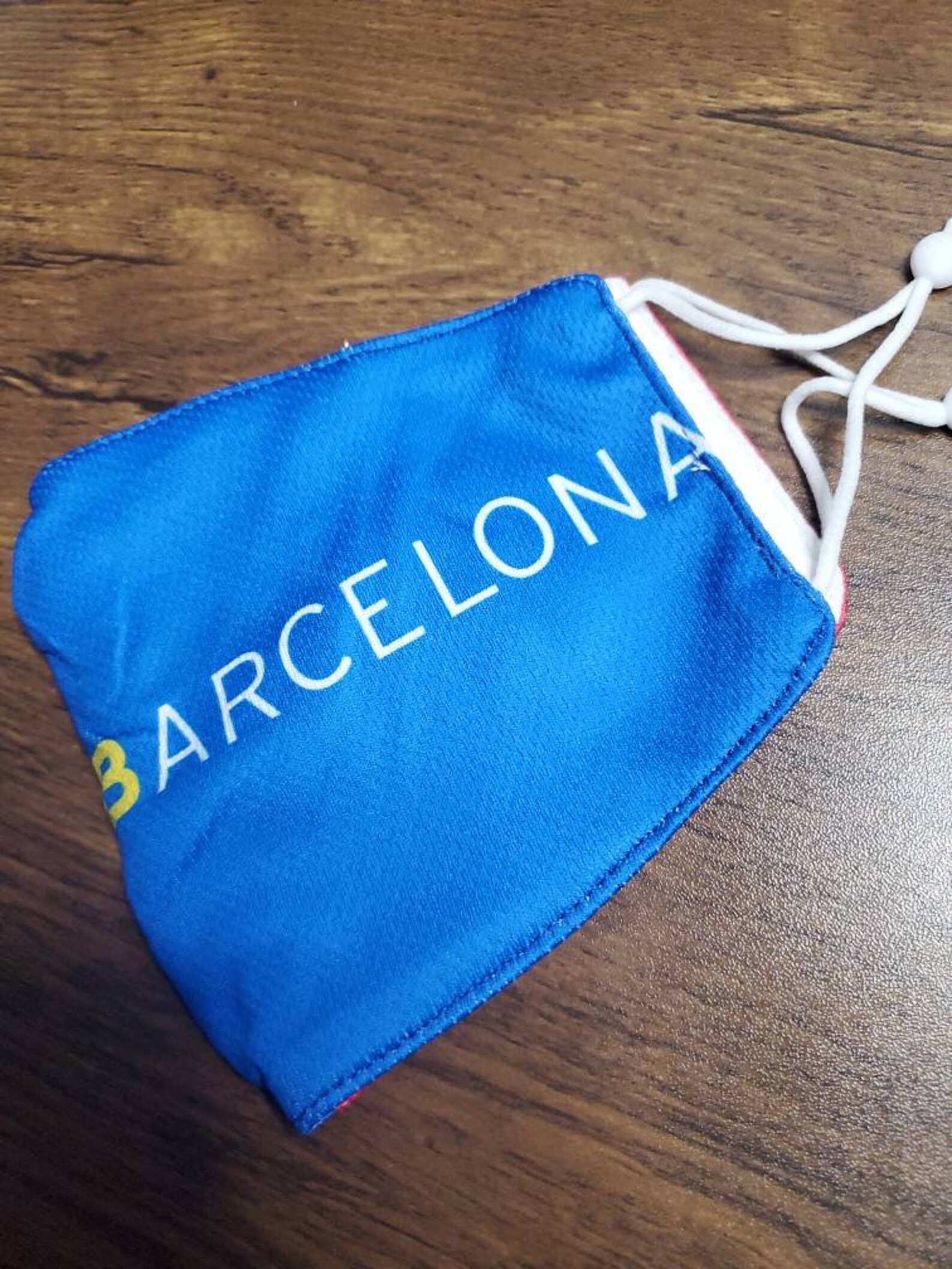 Face Mask Soccer Spain Barcelona Messi Etsy