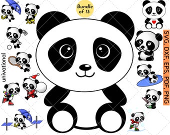 Download Panda Svg Bundle Etsy