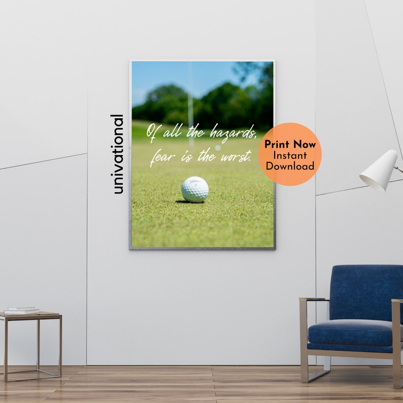 Golf Wall Art Golf Office Decor Golf Gifts for Men Golf Etsy