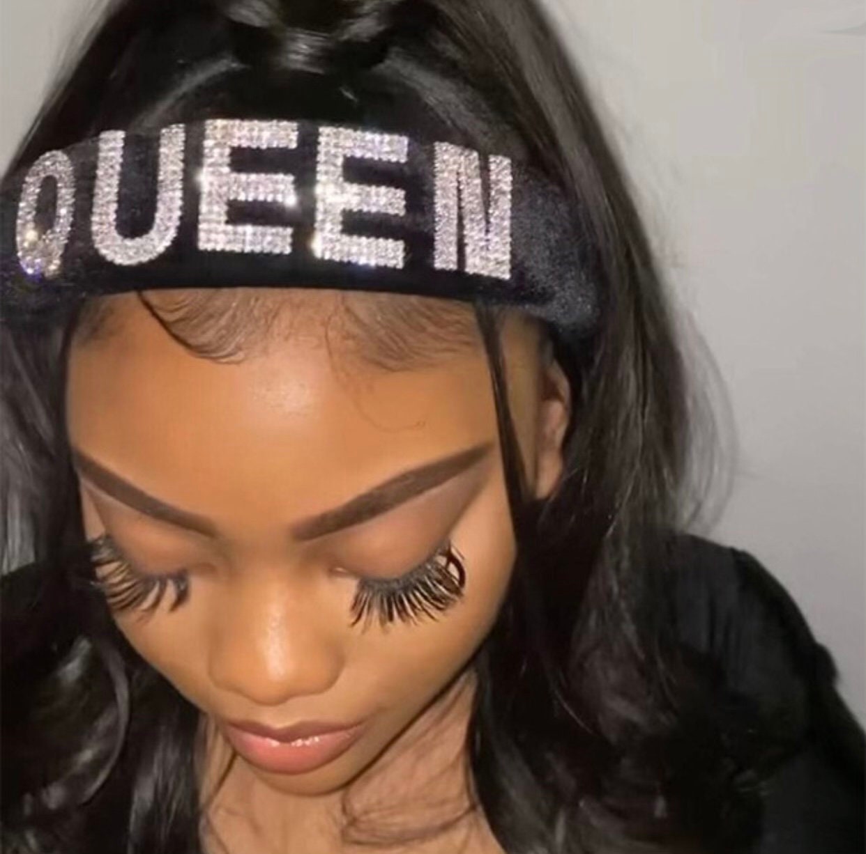 Black fashion headband Etsy