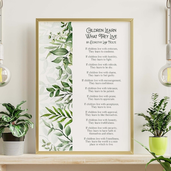 Childrens Poem Etsy Childrens poem etsy