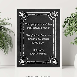 Morticia Addams Quote Art Print: The Addams Family Movie