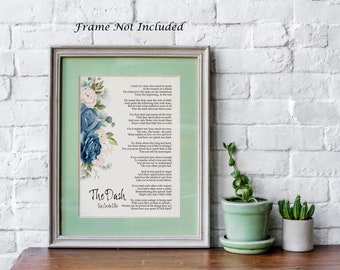 The Dash Poetry Printable Poem by Linda Ellis Live Your - Etsy
