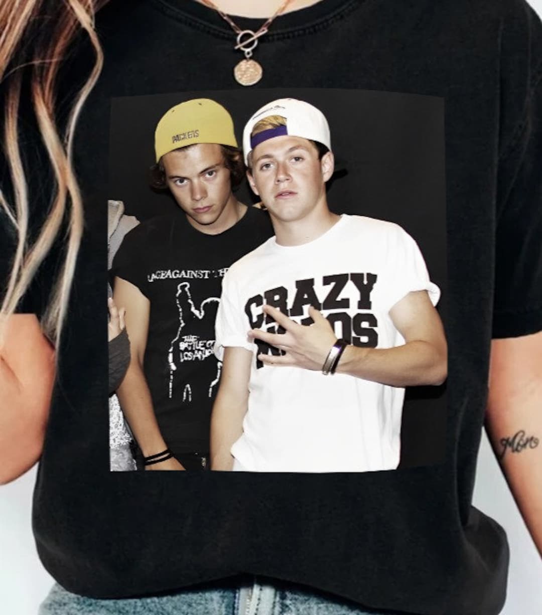 Harry and Niall Frat Boy Shirt, Frat Narry Unisex Graphic Tee, Gift for