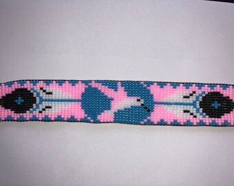 Hummingbird Beaded Bracelet