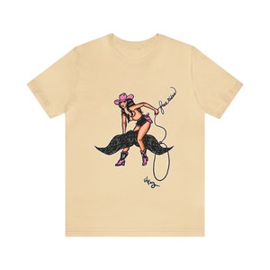 Cowgirl, western, tee, tee shirt, El Ray Art. Unisex Jersey Short Sleeve Tee