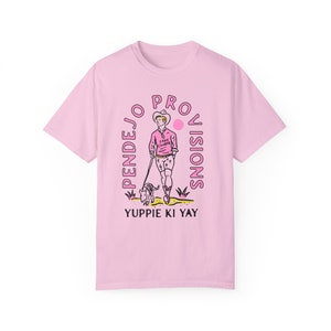 Yuppie Cowboy Unisex Garment-Dyed T-shirt zdjęcie 2