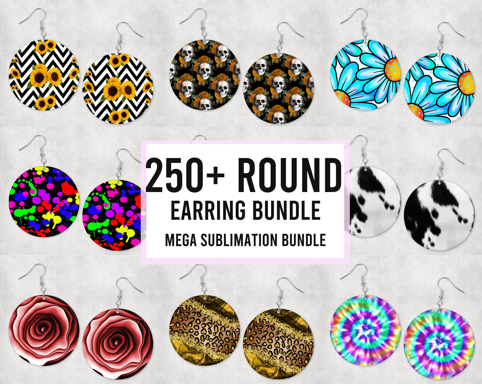 Round Earrings Etsy Australia