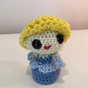 Crocheted Cinderella doll