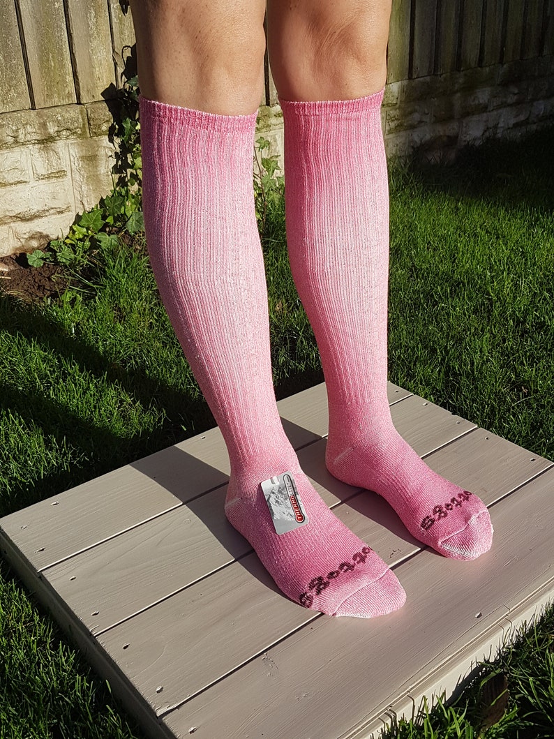 Personalised Knee length socks/Horse riding socks/wellington boot socks/walking socks/thermal socks image 8