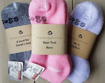 Personalised walking/outdoor socks