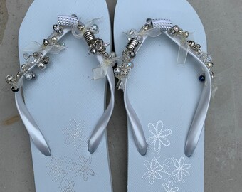 bling flip flops uk
