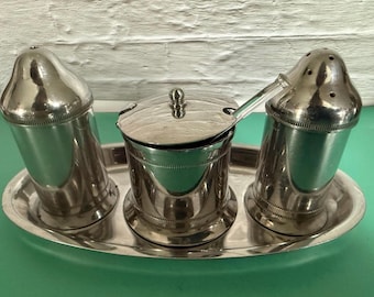 Zestaw przypraw i przypraw Hall Staybrite z lat 50.