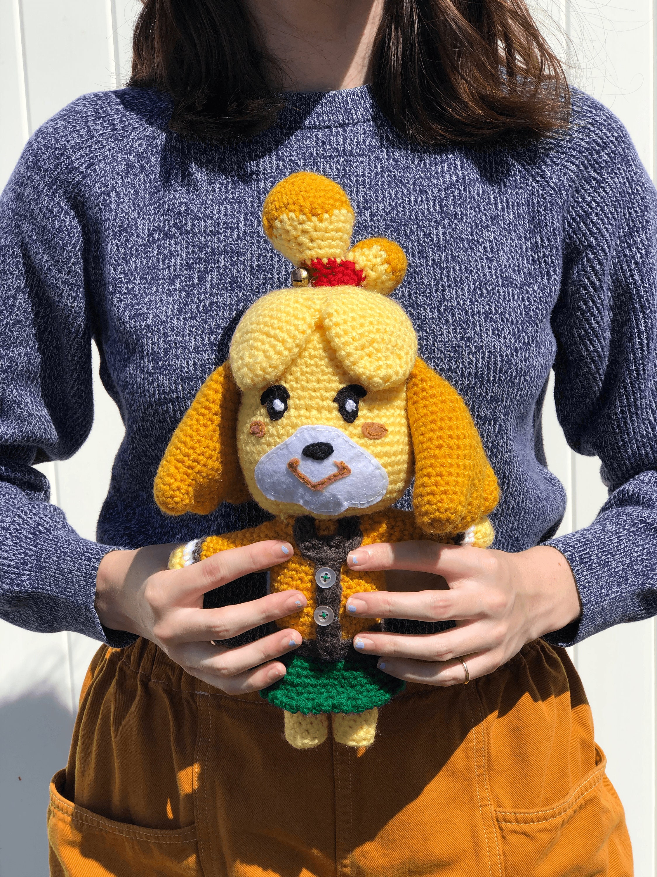 Isabelle Animal Crossing Crochet Amigurumi Etsy