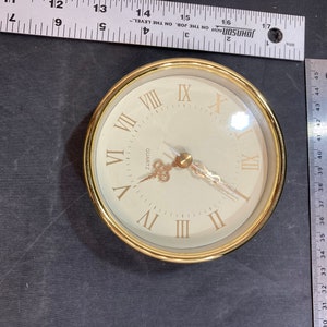 Quartz Clock for Stained or Fused Glass