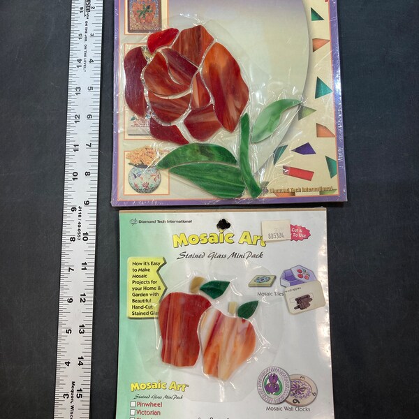 Pre Cut Stain Glass Shapes Etsy