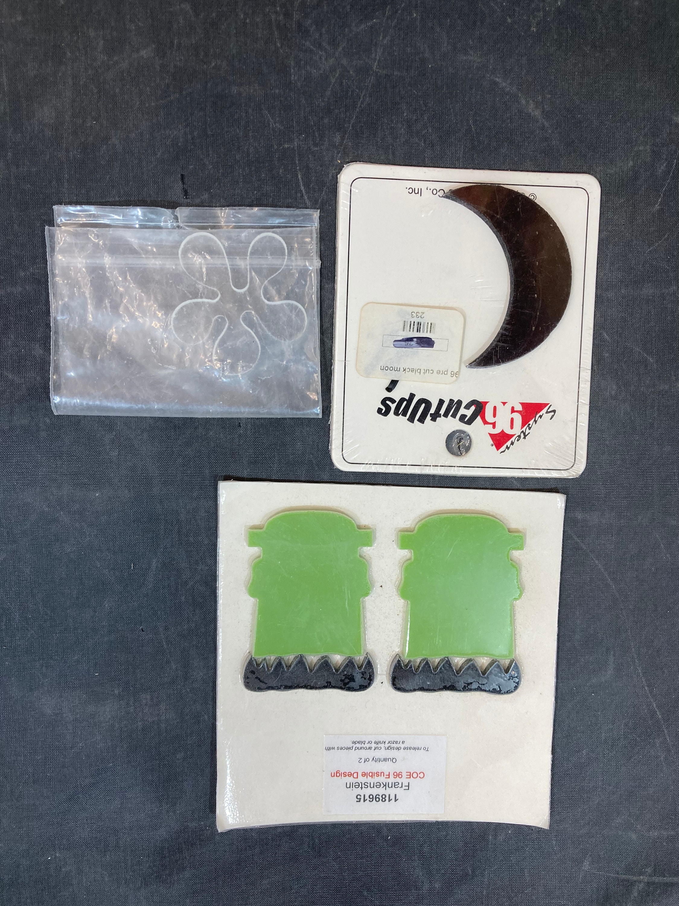 96 COE Pre-cut glass shapes