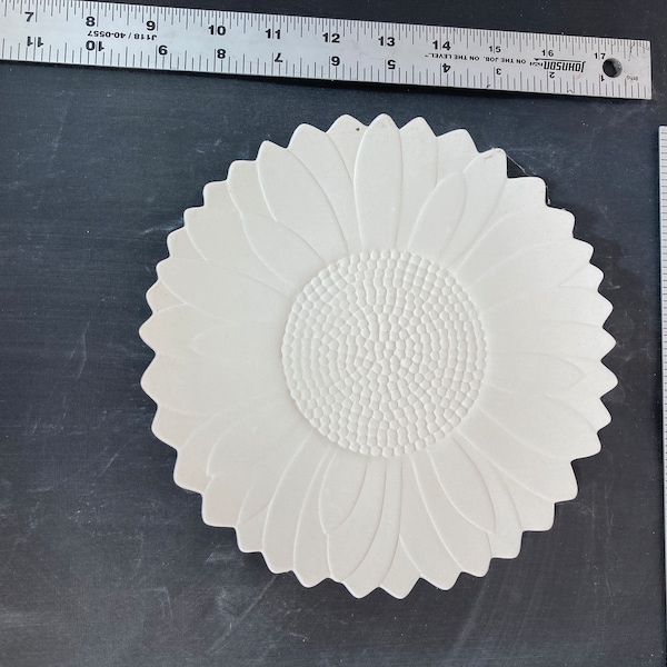 Sunflower Ceramic Plate Mold